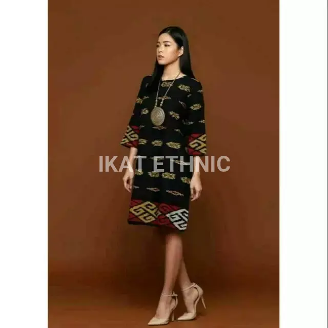 Maxi Dress Tenun